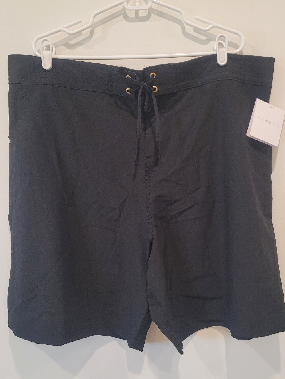 NWT LA BLANCA Swim Trunks Black Size 2X
